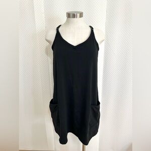 Black workout dress/romper | Size L